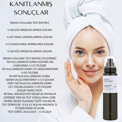 IşılGlowTM Retinal Skin Booster Hepsi Bir Arada Işıltı Yenileme Serumu